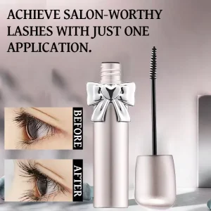 Long Lasting Hold Mascara Waterproof Lengthening Formula Curl & Lift Lashes All Day No Flaking