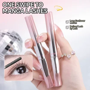 Long-Lasting Manga Mascara Lengthening Volumizing No Clumping for Natural Sunflower Lashes