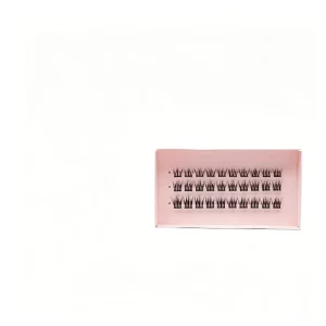 Long-lasting Comfortable Individual 20D Volume Spiky L Curl Cluster Lashes for Wedding Ceremonies and Elegant Eye Decoration