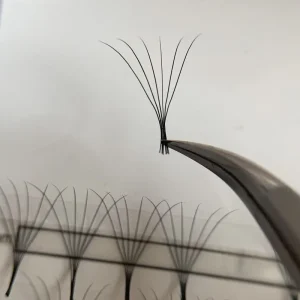 Loose Base 10D Premade Fans 0.03mm 0.05mm 0.07mm 6D 8D 10D 12D Volume Fan Eyelashes with Wrappable Base