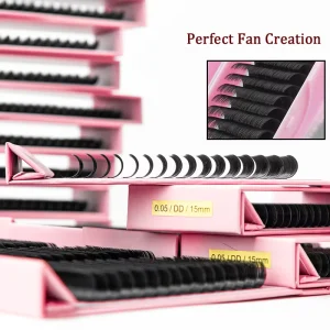 Loose Bottom Mega Volume Velvet Individual Eyelash Extension Supplies Cashmere Eyelash Extensions