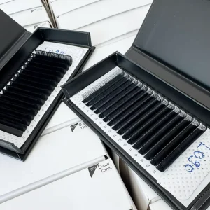 Low MOQ Factory Price Easy Fan Eyelash Extension 0.05 LC M Curl 1s Blooming Eyelashes Soft Cashmere Lash Extensions