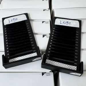Low MOQ High Density Eyelash Extensions Super Fine Base Volume Lashes