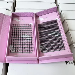 Low MOQ High Density Professional Lashes Super Fine Base Silk Volume Lashes for Premium Eyelash Studios and Makeup Artists