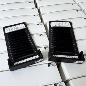Low MOQ Neat Root Volume Lashes Heat bonded Professional Lashes for Boutique Professional Eyelash Salon Suppliers
