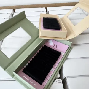 Low MOQ No Gap Individual Lash Extensions Heat bonded Professional Lashes for High end Professional Beauty Salons