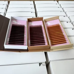 Low MOQ No Gap Lash Tray Super Fine Base Volume Lashes for Boutique Professional Eyelash Salon Extension Systems