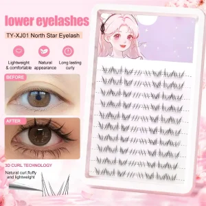 Lower Lashes Natural Wispy Under Eye Lashes Bottom False Eyelashes DIY Cluster Factory Supply