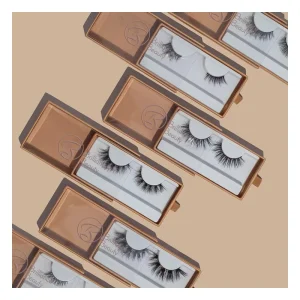 Luxury 3D Faux Mink False Eye Lashes Manufacturer Eyelashes with Custom Eyelash Packaging
