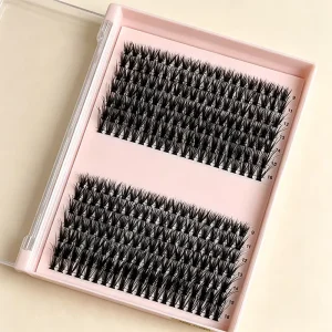 Luxury Grade Simulation Real Lash Effect Exquisite Workmanship Popular European American Style Eye Cosmetics Cluster Eyelashes
