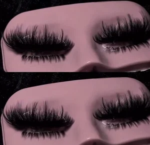 Luxury Style Top and Bottom Lash Vendor Fluffy Strip Eyelashes Look Like Eyelash Extension 25 mm 100 Real Mink Lashes