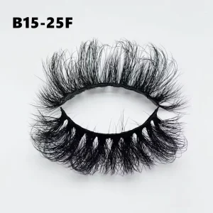 Luxury Volume Thick Soft Faux Mink 3D Handmade False Eyelashes 25mm Long Strip Lashes Dramatic Natural Look Durable 25 30 Wears