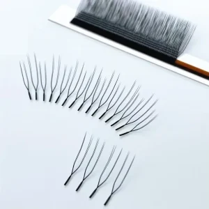 M Curl U Shape YY Lashes Extensions All Size Premium Y Shape Eyelashes Cilios