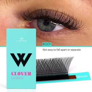 M L Curl YY 3DW 4DW 5DW Shape Technological Fibers High Quality Soft Natural Professional Volume Eyelash Extensions