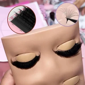 MEECIL Spike Lashes Faux Mink Wispy False Eyelashes Cruelty Free Reusable Handmade Mixed Thickness 25mm Manga Full