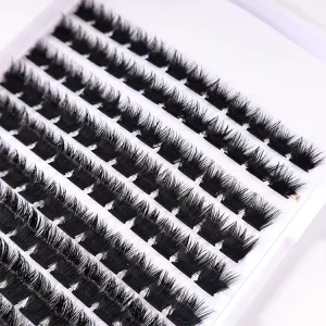 Machine Made for Faux Mink Natural Cluster Segment Lash Private Label CustomLogo Individual Extensions DIY Lashes