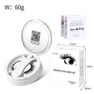 Magnetic Eyelashes Kit No Need Glue Easy to Wear Quantum Magnetic Lashes Magnet False Eyelashes with Applicator