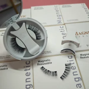 Magnetic Eyelashes Waterproof Cruelty free 3 Magnets Eyelashes Natural Look Without Eyeliner No Glue or Liner Needed