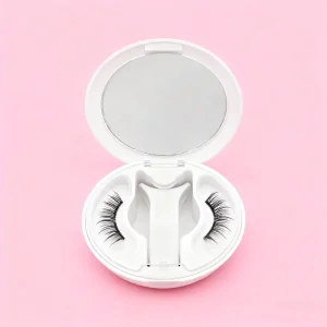 Magnetic False Eyelashes Full Strip clear Band Eyelash Magnetic False Lashes No Glue Magnetic False Lashes