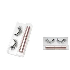Magnetic Full Strip Eyelash Kit OEM Eyelash Box Vendor Magnetic Eyeliner Natural Long