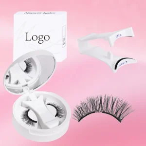 Magnetic Lashes Set Mink Eyelashes with Magnetic Liner Magnetic Eyelash Kit with Mirror