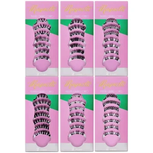 Magnetic Synthetic Handmade False Eyelashes Soft 3D Natural Reusable No Glue DIY Lash Kit OEM ODM Private Label Daily Party