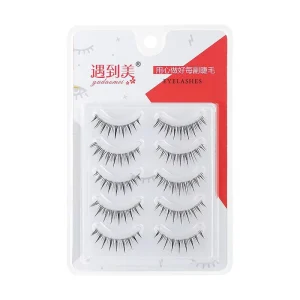 Makeup Artist Clear Band False Eyelashes Natural Soft Bridal Lazy Girl Kpop Style Eyelashes