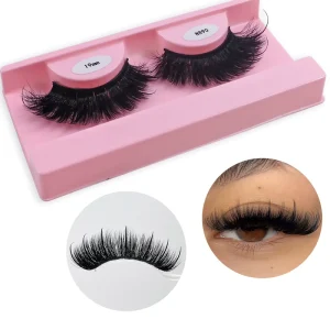 Makeup False Eyelashes Supplies 13-20mm Thick Vegan Strip Lashes Private Label Spike Wispy Volume Lashes