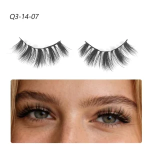Makeup Soft High Quality Natural Deep Wave Lashes Plastic Cotton Band Fake Eyelashes