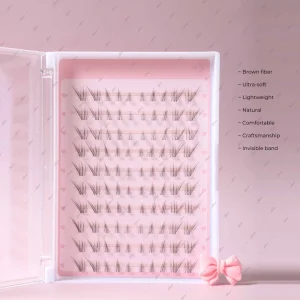 Manga Anime Individual Lash Clusters Eyelash Natural Light Professional Diy Lash Extension Cluster Lashes Without Glue