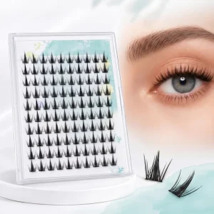 Manga Anime Single cluster Eyelashes Natural and Lightweight Professional DIY Eyelash Extension Clusters No Glue