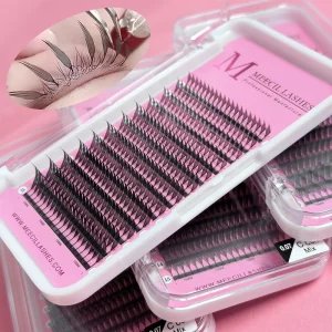 Manga Eyelash Extensions Natural Anime Look Individual Lashes