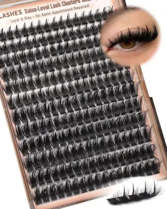Manga Lash Clusters Spikes Wispy Eyelash Extensions for Anime Eyelashes Reusable Plastic Fairy Individual Lash Extension Fluffy