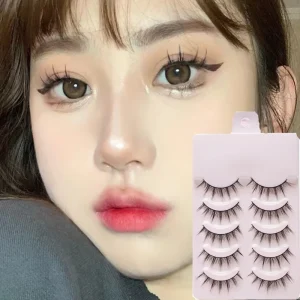 Manga Lashes Soft Natural Eyelashes Daily Dating Makeup Eyelashes Wispy