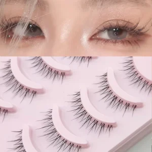 Manga Lashes Soft Natural Eyelashes Daily Dating Makeup Eyelashes Wispy