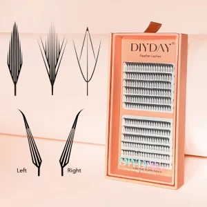 Manga Lashes Spiky Wispy 3D Volume False Lashes Natural Anime Eye Look