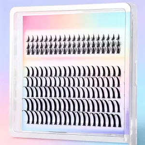 Manga Spiky Fairy Style Cluster Lashes, Bold Dramatic Volume, Cat Eye Effect