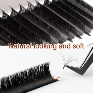 Manjesen Soft Doe Eyed Nylon Vegan Cruelty Free Semi Handmade Eyelash Extension Gentle Lifted Curl Dreamy Wisp 10mm Cottagecore