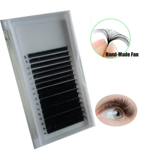 Matte Black 0.02 Cashmere Individual Lash Extension B C D Curl Eyelashes Extensions Russian Volume Eyelash Extensions