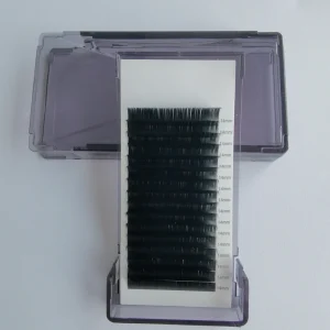 Matte Black 3D Natural Soft Lash Extensions Individual Eyelash Extensions Supplies Lash Trays Mix Cruelty Free Vegan