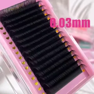 Matte Black Cashmere Lash Extensions Supplies Individual Volume Lash Trays Private Label Mink Eyelash Extensions