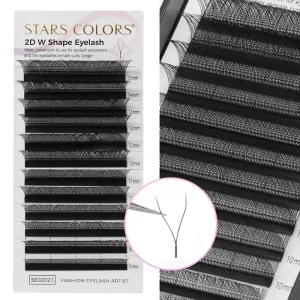 Matte Black Cashmere Lash Extensions Volume Trays Korean Pbt Silk Lash Extensions Supplies Eyelash Extensions