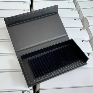 Matte Black Cashmere Lashes Trays Lash Supplies Private Label 0.03 0.05 0.07 Lash Individual Eyelash Extension