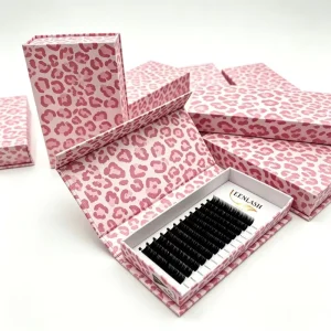 Matte Lashes Cc Curl Lash Extension Supplies Premium Packaging cashmere silk Premium Individual 03 07 05 Lash Tray