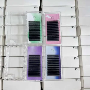Matte Professional Individual Lashes Supplies Lash Extension Trays 0.03 0.05 0.07 Russian Volume Eyelash Extensions