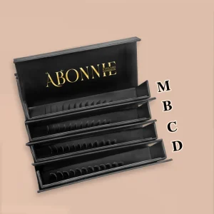 Matte Volume Lash Extensions Supplies Cashmere Lash Trays Matte Black Private Label Individual Eyelash Extensions