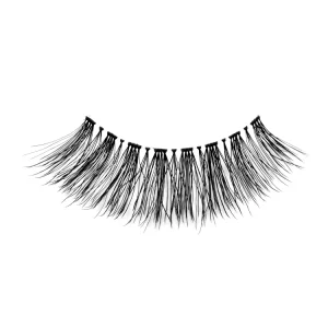 Maynice Wsp 3D Strip Lashes Wispies Clear Band Human Hair False Eyelashes Eyelashes