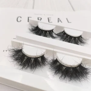 Medium Length Fluffy Mink False Eyelash Strips 3D Full Strip Vendor
