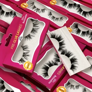 Medylashes Lashes Private Label Eyelash Clusters Faux Mink Silk Segmented Pre Glued Strip Cluster Lash Custom Logo