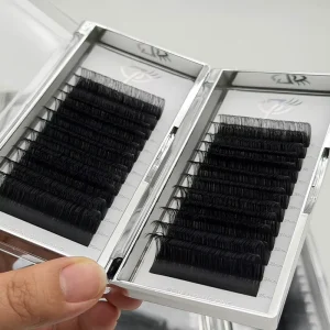 Mega Volume 7-15mm Synthetic Hair Individual Eyelash Extensions Cashmere Volume Fan Lashes Single Mixed Lashes Natural Look